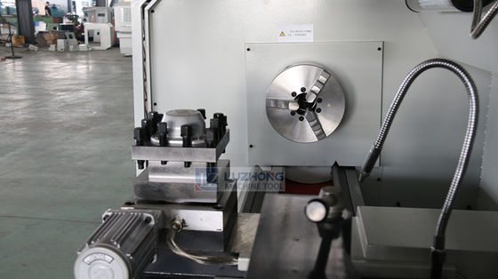 Tipo claro máquina pequena horizontal CK6136 do torno do CNC da máquina Desktop do torno do CNC