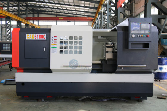 Torno Siemens CAK6180 do CNC da cama lisa da máquina do torno do CNC de China