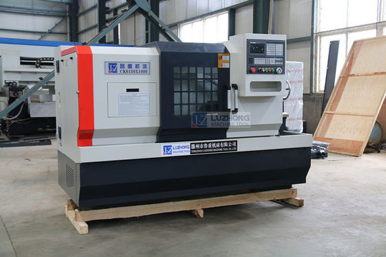 Máquina horizontal do CNC do torno da cama lisa CK6140 CK6150