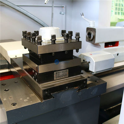 Torno horizontal da roda do Cnc do torno CAK6140/CAK6150/CAK6160 do CNC da cama lisa