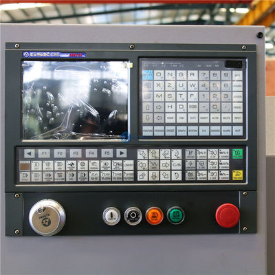 Torno horizontal da roda do Cnc do torno CAK6140/CAK6150/CAK6160 do CNC da cama lisa