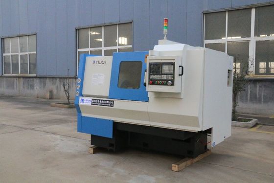 Máquina de gerencio inclinada do cnc do fabricante TCK420 TCK500 TCK520 do torno do CNC da cama da precisão