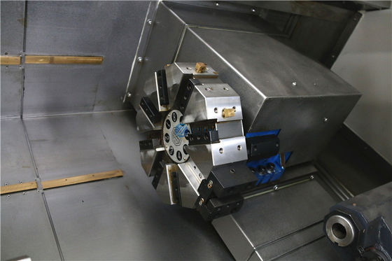 O Cnc que faz à máquina o torno inclinado do CNC da cama personalizou o torno de gerencio TCK520