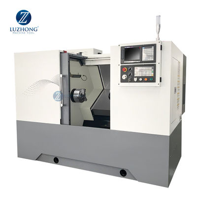 Torno do CNC da cama da inclinação da máquina de gerencio TCK500 do torno do CNC para fazer as rodas de carro