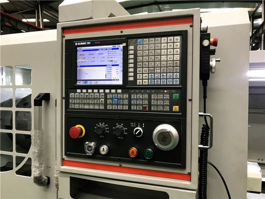 Tubulação do CNC que rosqueia o torno da cama lisa do Cnc do torno QK1319