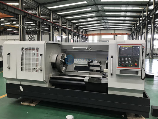 Tubulação grande do CNC do balanço que rosqueia o rosqueamento da tubulação do Cnc dos tornos do metal da máquina do torno do torno QK1325