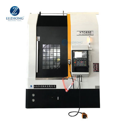 Preço resistente da máquina do torno vertical do CNC do metal vtc850