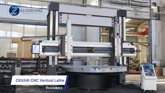 Preço da máquina do torno vertical da coluna do dobro CK5240 grande