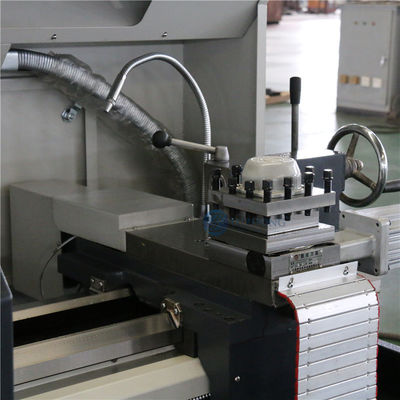 metal de gerencio do cnc do torno pequeno educacional do torno CQK6136 do cnc da tabela