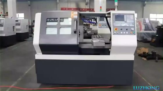 mini máquina de gerencio horizontal pequena do torno do metal do cnc do torno H46 do cnc