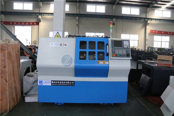 mini máquina de gerencio horizontal pequena do torno do metal do cnc do torno H46 do cnc