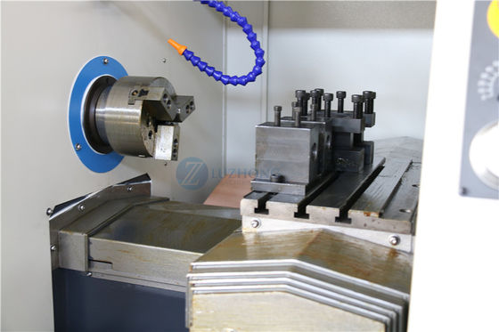 mini máquina de gerencio horizontal pequena do torno do metal do cnc do torno H46 do cnc