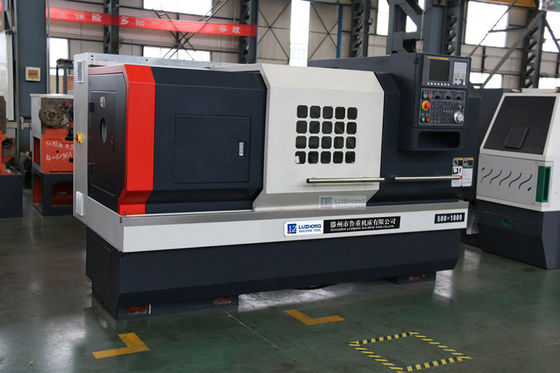 Torno do metal do CNC da precisão para as peças pequenas CAK6150 Fagor