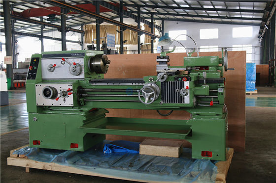 Mini torno de gerencio do torno CA6140 do metal do CNC