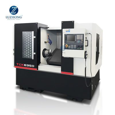 Máquinas do torno do cnc do fanuc do ás do torno TCK6350 do controle numérico