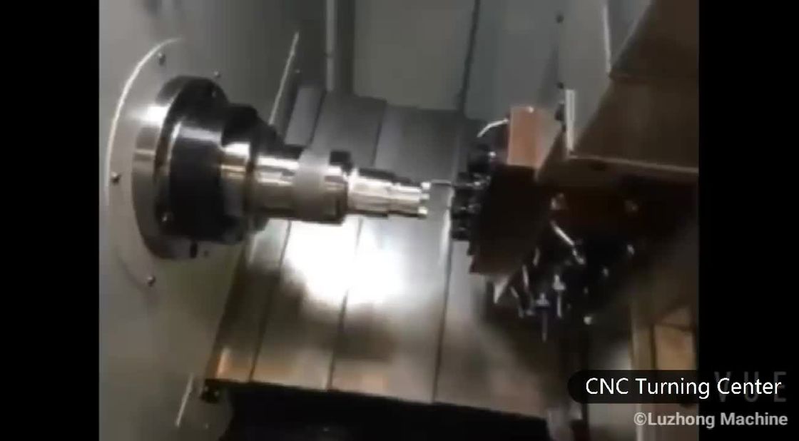 Torno do CNC da cama da inclinação da linha central CK46D-8 5 para a venda com linha central de C e as ferramentas de trituração