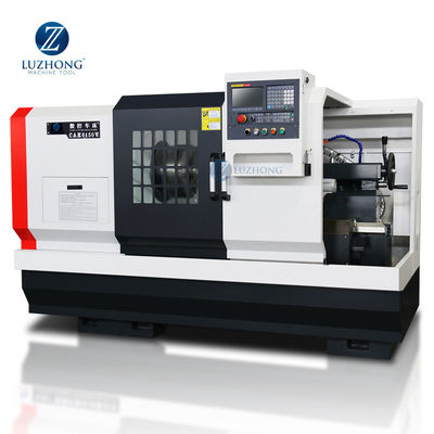 Torno horizontal da máquina CAK6150V do torno do CNC da cama lisa de precisão alta