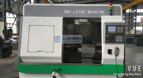 Mini tornos do cnc e torno de trituração da cama da inclinação do CNC de CK46P