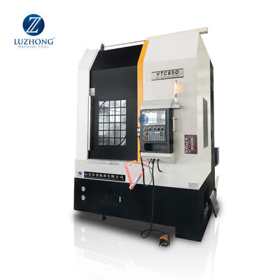 O torno vertical do CNC VTC700 completo cobre únicos eixos pequenos