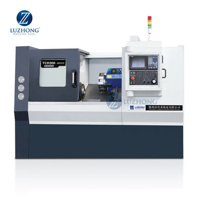 Torno inclinado do CNC da cama da fábrica TCK500 mini com GSK Siemens Fanuc